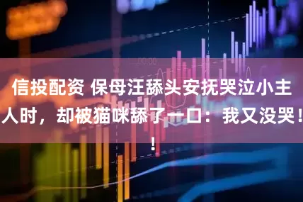信投配资 保母汪舔头安抚哭泣小主人时，却被猫咪舔了一口：我又没哭！